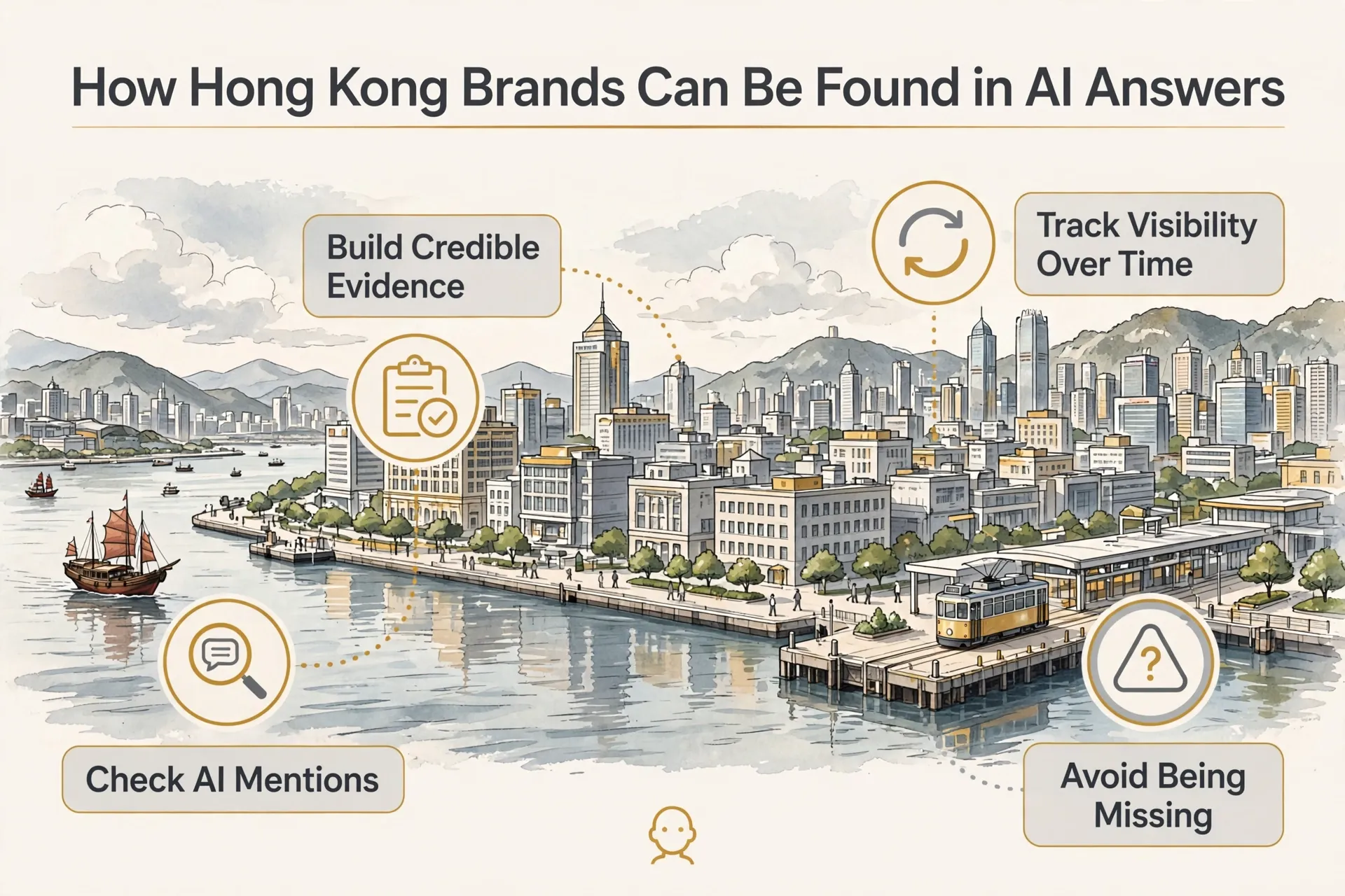Infographic: How Hong Kong Brands Can Be Found in AI Answers